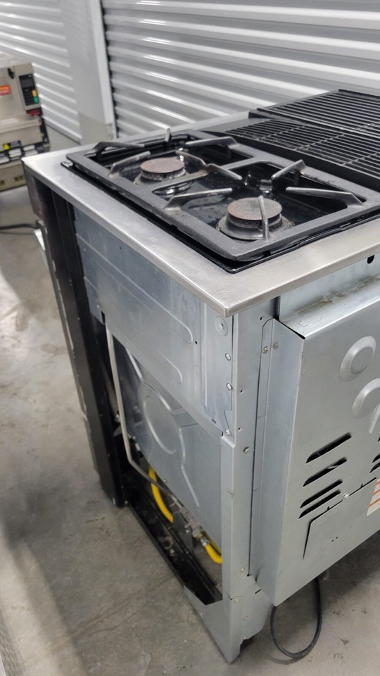 FREE SHIP JennAir Stainless Dual Fuel ProStyle Gas Downdraft Range