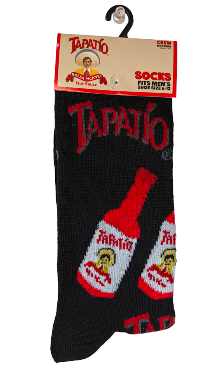 Tapatio Crew Socks Size 6-12 black-image