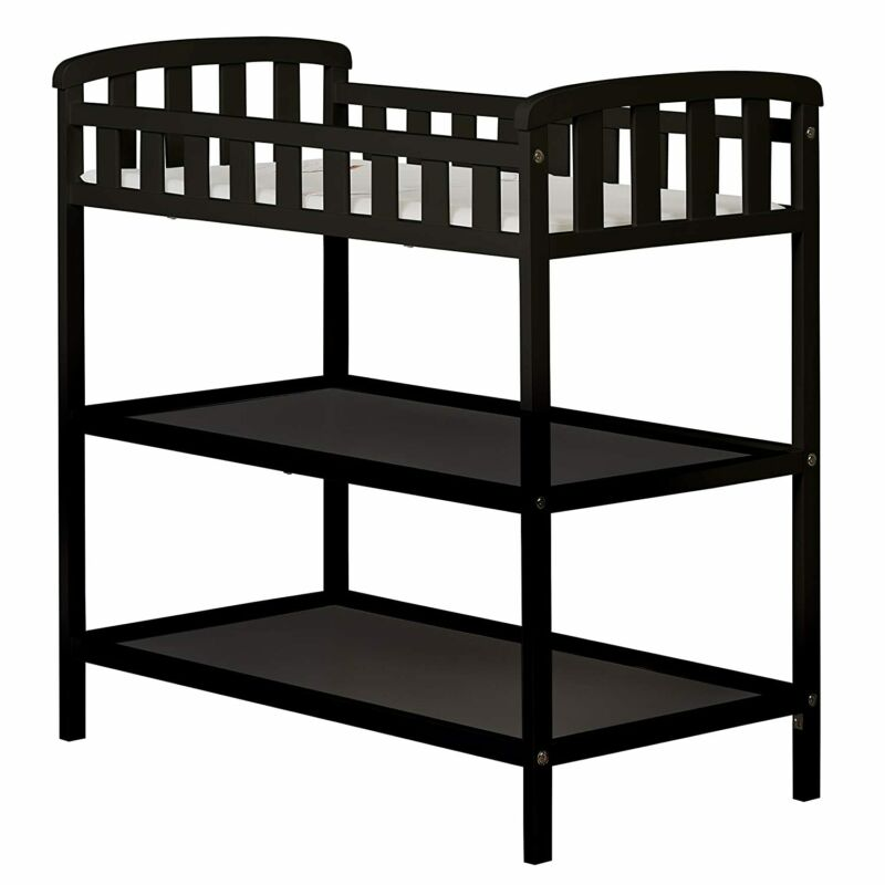 baby changing table black