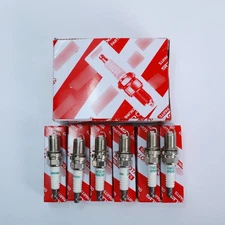 6PCS Genuine DENSO Iridium Spark Plugs OEM 90919-01210 SK20R11 3297 for Toyota