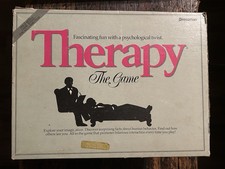 Therapy: The Game – Pressman Board Game – Mostly Complete