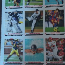 Sports Illustrated Kids Trading Card Lot 9 Cards 2010-2011 Nowitzki  Messi 