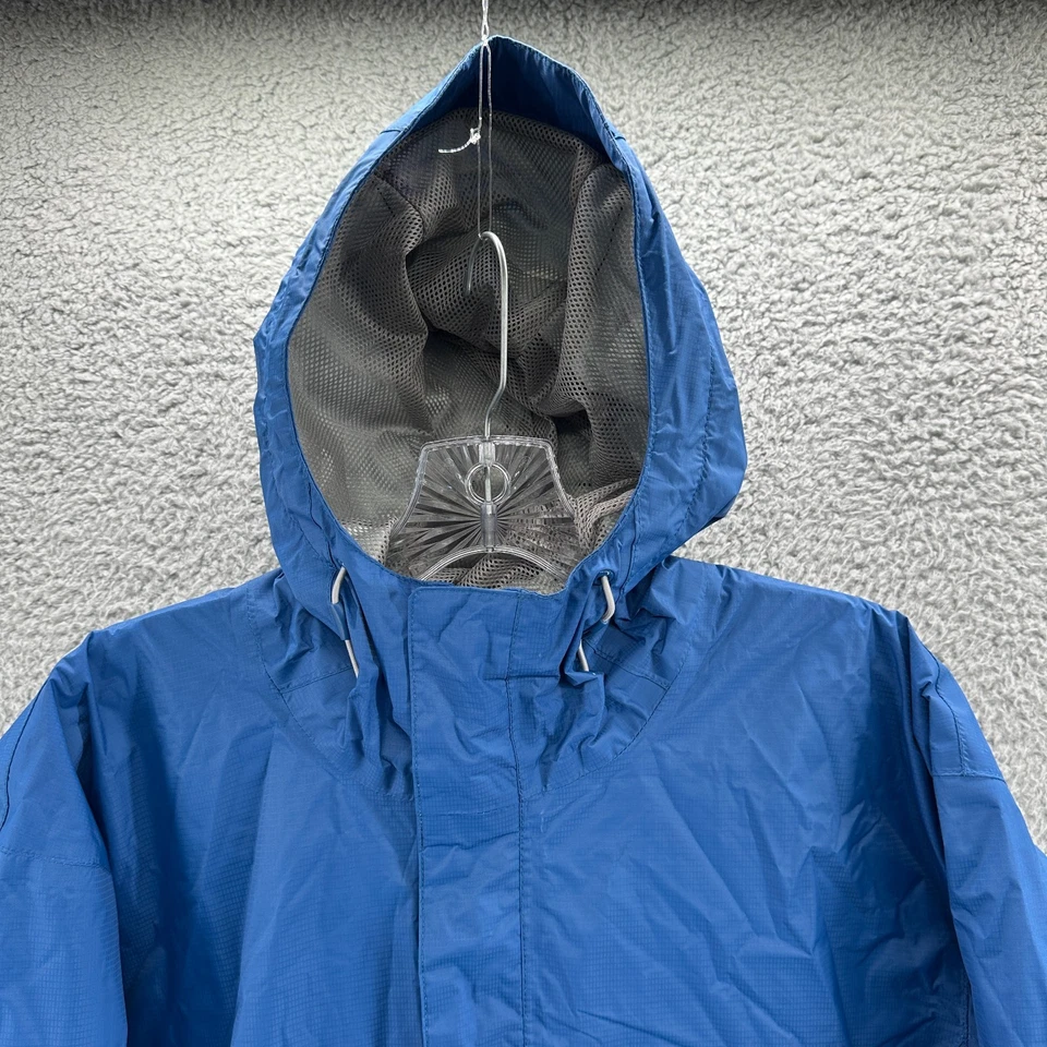 Chaqueta Helly Hansen Para Hombre Grande L Azul Cremallera Completa Embalable Impermeable Chaqueta de Lluvia Foto 2 de 4