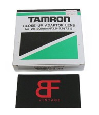 Tamron Close-Up Adaptor Lens for 28-200mm F3.8-5.6 72mm New Old Stock EL4844