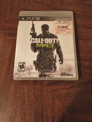 Call of Duty Modern Warfare 3 PlayStation 3 PS3 Game CIB