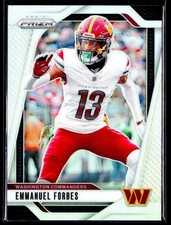 2024 Panini Prizm #291 Emmanuel Forbes Silver Washington Commanders