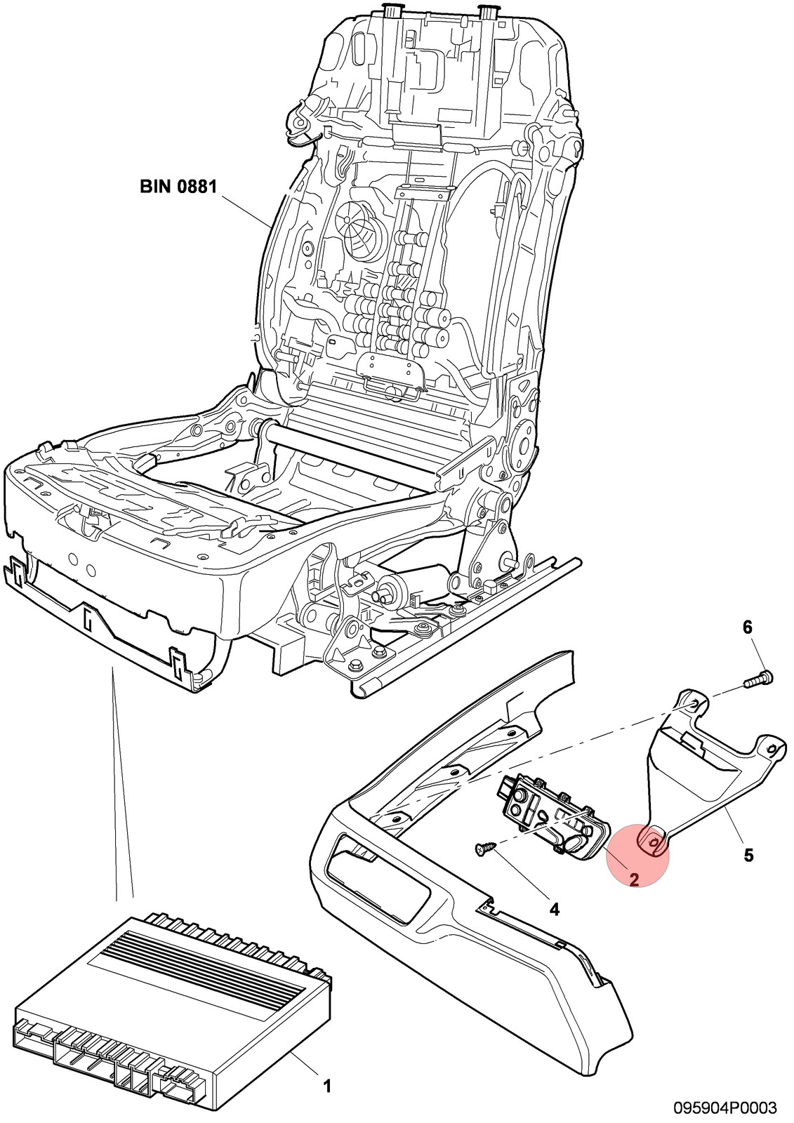 06-19 BENTLEY CONTINENTAL FLYING SPUR FRONT LEFT SEAT CONTROL MEMORY SWITCH OEM