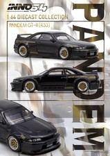 Inno64 164 Pandem Gt-r R33 - Black