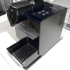 DeLonghi EN520B Nespresso Espresso Coffee Machine Dk Blue: No Milk Steamer