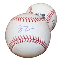 Ben Rice New York Yankees Autographed Signed Baseball Steiner CX