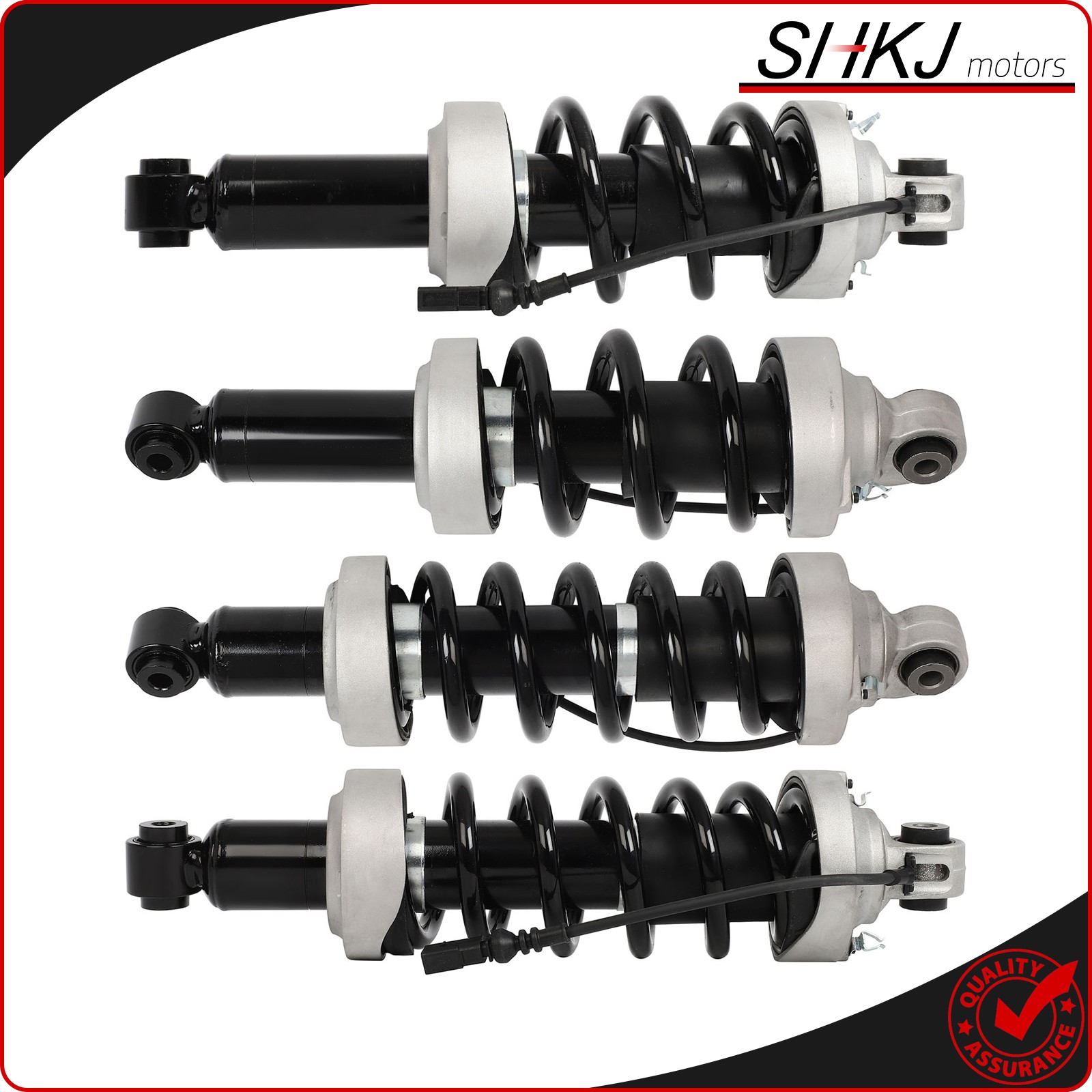 For Audi R8 V8 V10 2007-2015 Air Suspension 4X Rear Front Strut Shocks MagneRide