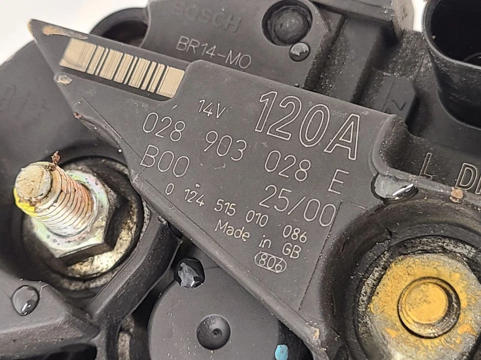 1999-2011 VOLKSWAGEN GOLF Alternator City Canada Only 120 Amp 028903028E  Foto 3 de 4