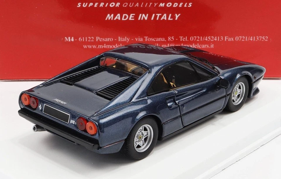 1/43 BEST MODEL FERRARI 308 GTB 1980 BLUE - Immagine 2 di 3
