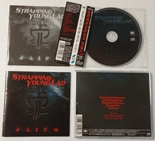 STRAPPING YOUNG LAD - Alien - 2005 JAPAN CD OBI + B/T ** DARK ANGEL , TENET