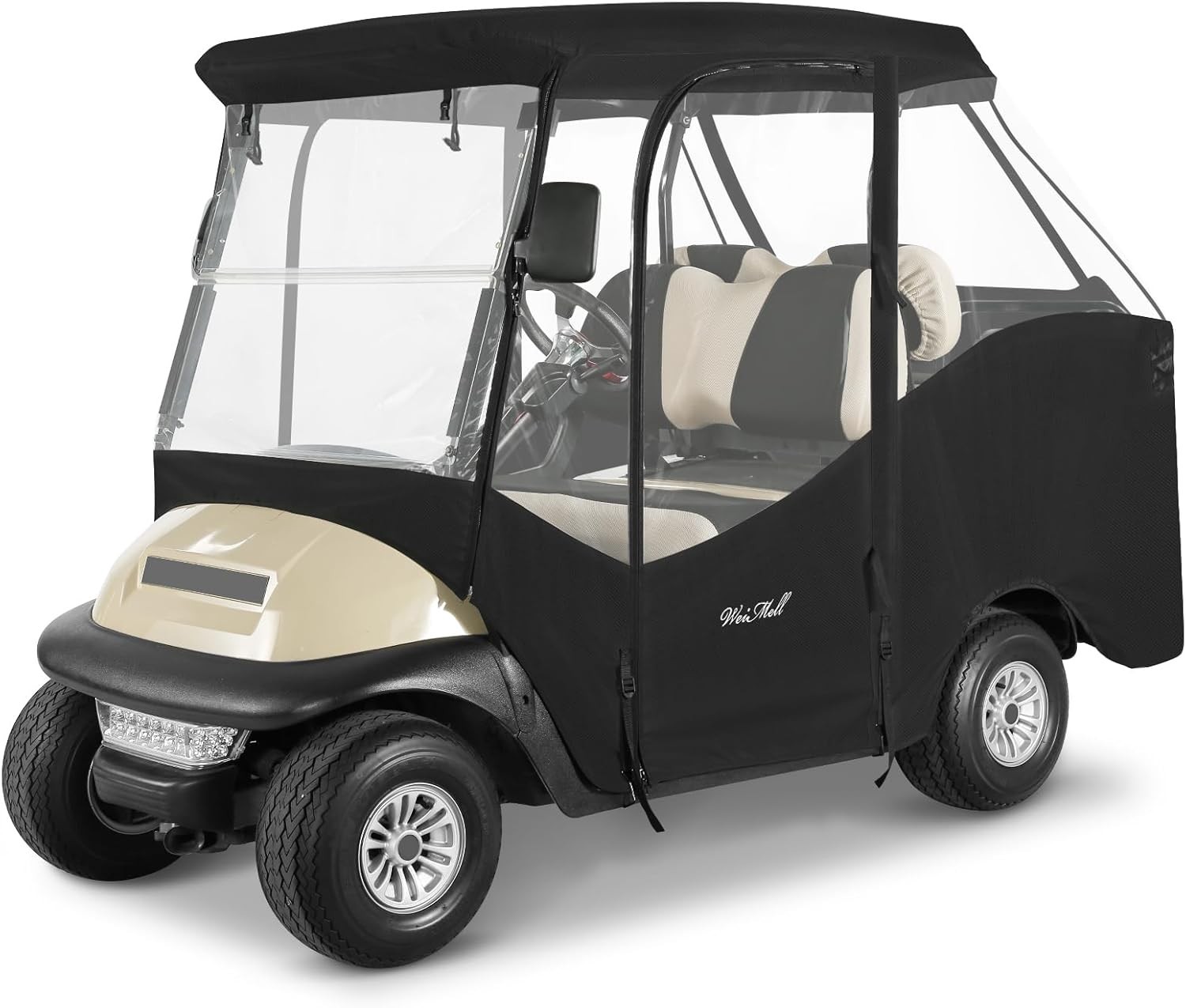 4 Passenger Golf Cart Enclosure for Club Car Precedent Tempo