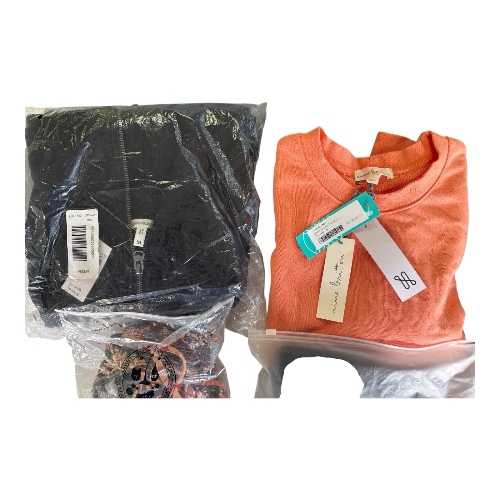 Clothing Bundle Lot of 12 Mixed Brands Maurices, Stitch Fix Pretty Little Thing