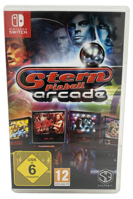 Stern Pinball Arcade Nintendo Switch mit 11 Tische