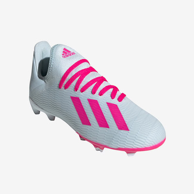 Adidas X 19.3 FG J Youth Soccer Cleats - Pink -  Size 4.5