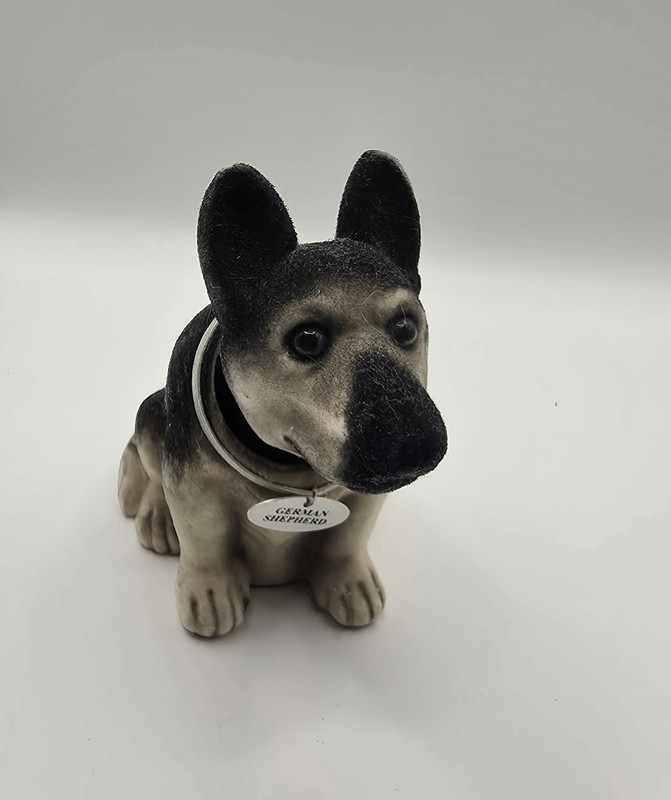 Russ Bobble Head German Shepherd Dog Vintage Retro 70s Gsd Bobblehead