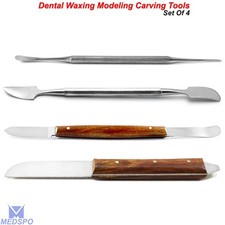 Dental Plaster Spatula Waxing Modeling Carving Laboratory Technician Instruments