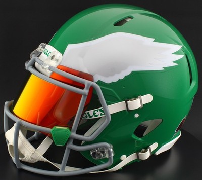 PHILADELPHIA EAGLES NFL Riddell Speed Full Size AUTHENTIC Football Helmet