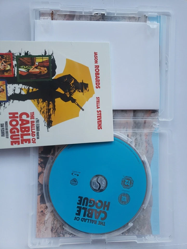 The Ballad Of Cable Hogue (1970) Jason Robards Blu-Ray +Slipcase, Cards & Poster - Image 3 of 3