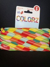 New NWT ZIPIT Colorz Pouch Pencil Case Circle