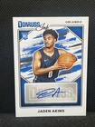 2025-26 Panini Donruss Ink Jaden Akins Rookie Auto Orlando Magic