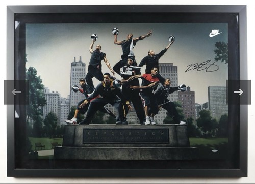 LeBron James Signed 30x42 Framed Photo UDA PSA DNA Beckett LOA Lakers Auto