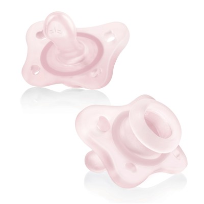Chicco PhysioForma Mini Orthodontic Pacifier 0-2 Months Pink 2pk Babies