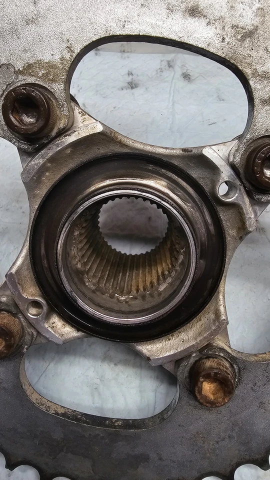 08 Can-Am DS450 EFI 2x4 Rear Sprocket & Hub Rear Hub Sprocket Hub Can Am Ds 450 - Image 3 of 4