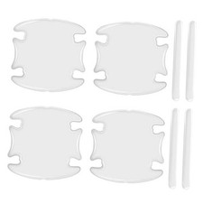 8PCS Car Door Handle Protector Anti-Scratch Cup Protector Film Transparent