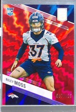 2023 Donruss Elite Riley Moss RC Aspirations Shimmer /625 #178 Broncos