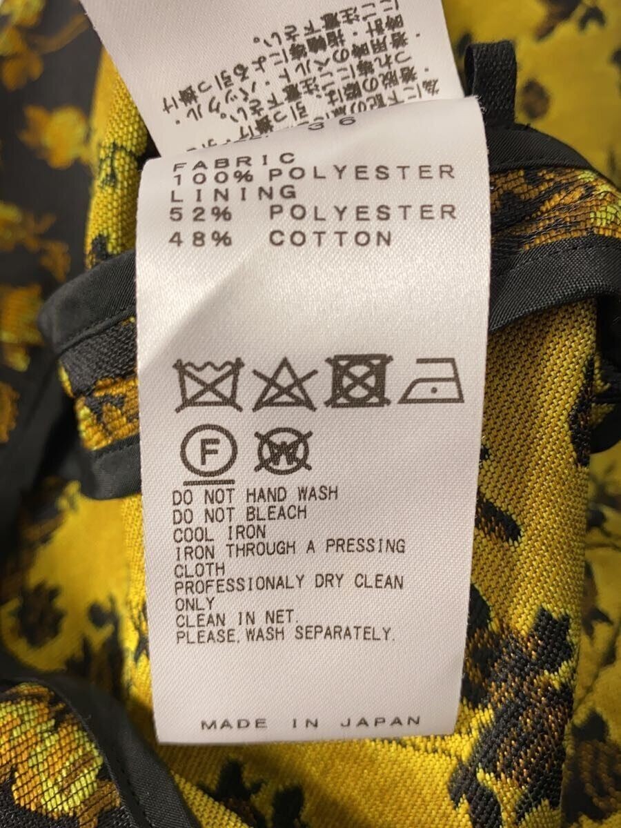 TOGA ARCHIVES altra giacca 36 poliestere nero motivo fiori TP21 FJ232 usata