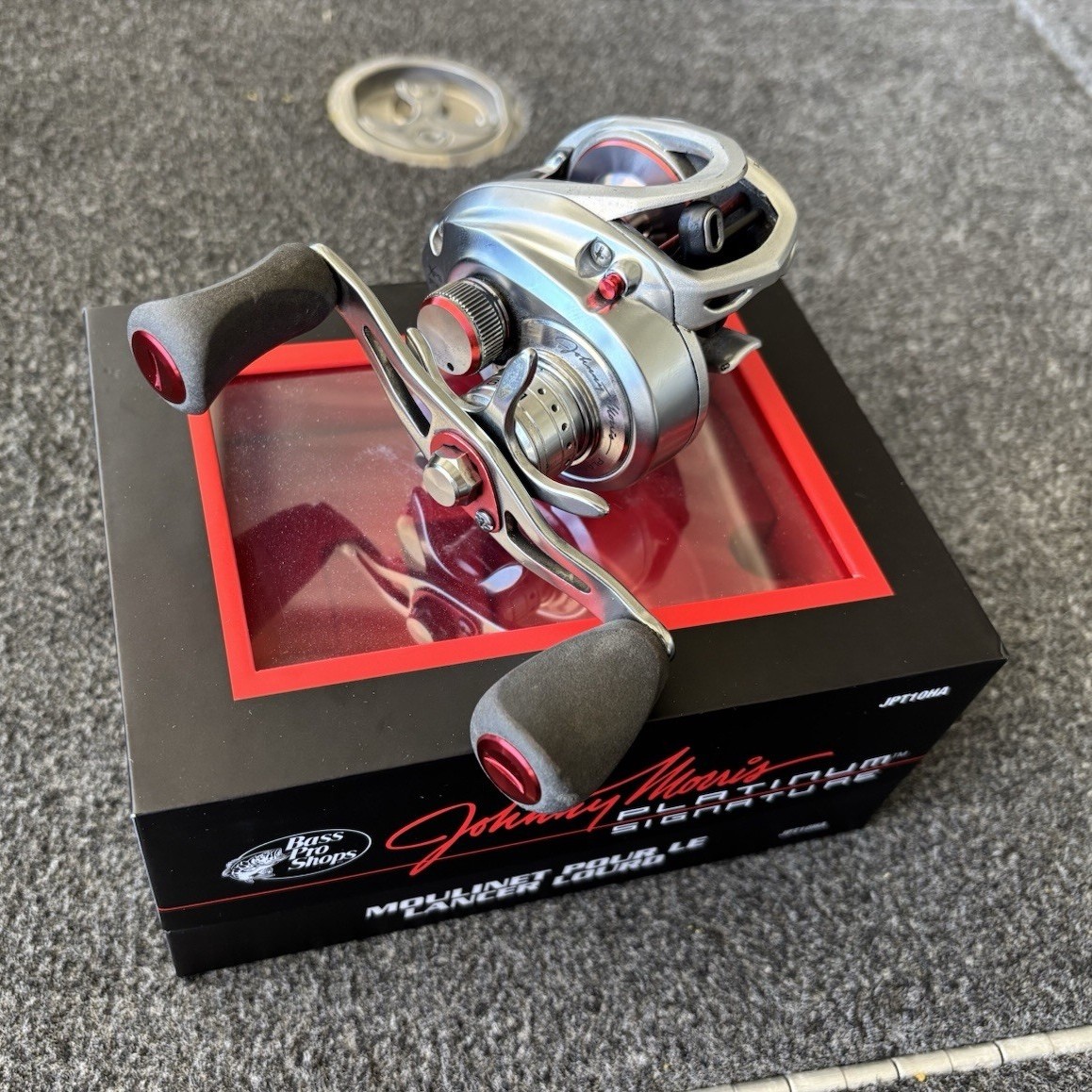 BPS Johnny Morris Platinum Signature Baitcasting Reel JPT10HA 11