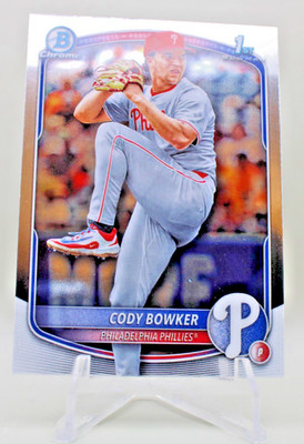 2025 Bowman Draft Chrome - Cody Bowker #BDC-140 Phillies
