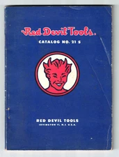 Vtg 1951 Red Devil Tools Catalog #21-S Irvington New Jersey Paint Window Glazing
