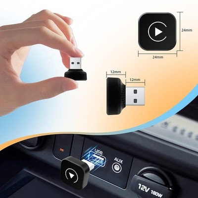 Wireless CarPlay & Android Auto 2-in-1 AI Smart Box Adapter for Wired Systems