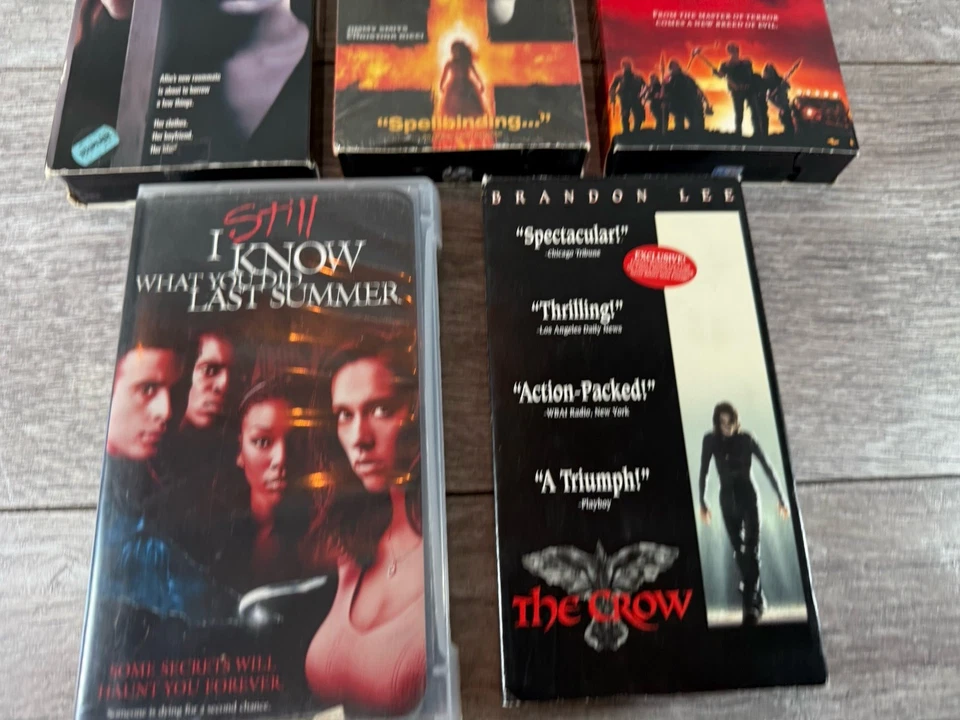 VHS HORROR Lot: From Dusk Till Dawn Vampires I Know What You did Last Summer Foto 2 de 4