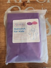 Lightweight Kids Raincoat in Purple