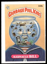 Garbage Pail Kids Series 9 1987 #349b Barnacle Bill