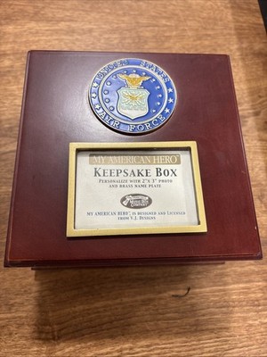 San Francisco Music Box Co. US Air Force Keepsake Jewelry Box - My American Hero
