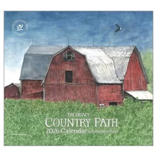Legacy Publishing Group,  Country Path by Bonne Heppe Fisher 2026 Wall Calendar,