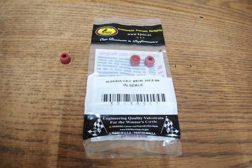 02-08 HONDA CRF450R KIBBLEWHITE VALVE STEM SEAL 3 COUNT NEW / OLD STOCK 30-30551