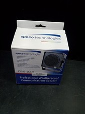 Speco Extension Speaker CBS-240 Weatherproof Marine Communications In Box
