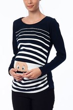 T-shirt premaman divertente fantasia gravidanza regalo guarda MMC mamma