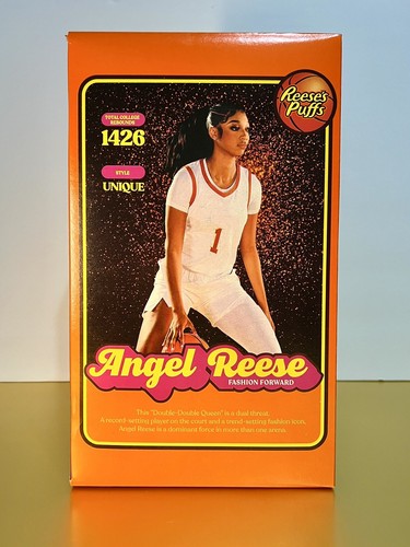 〽️New Limited Edition Reeses Puffs WNBA Angel Reese 1426 Unique Cereal ...