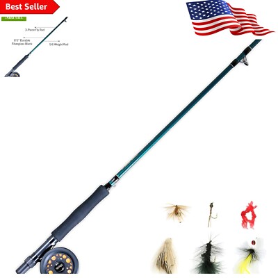 Superfly Canadian Tire Fly Rod Complete Fly Fishing Combo: 8FT 5/6
