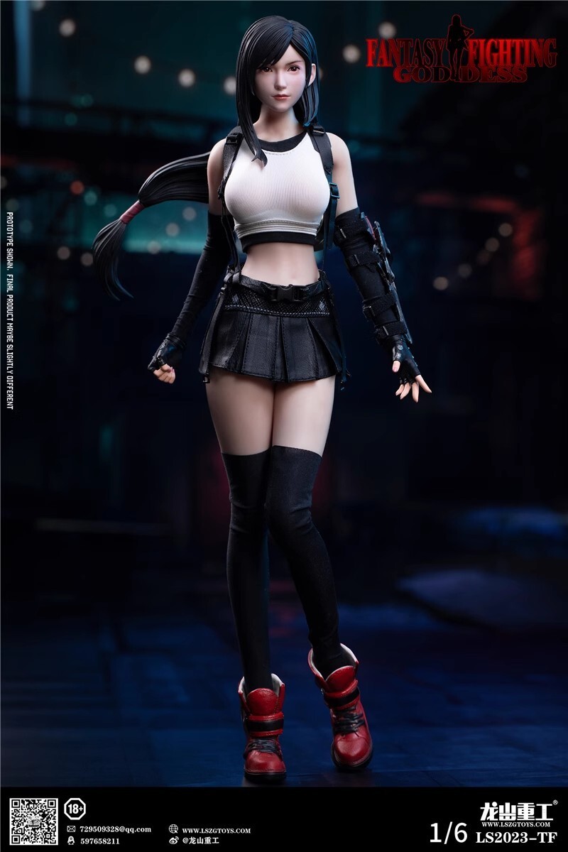 1/6 Longshan LS2023-TF Fantasy Goddess Tifa with Movable Eyes Head 