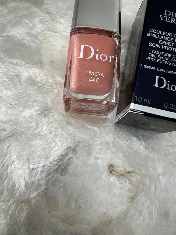 NEU UND ORIGINALVERPACKT " DIOR " 440 RIVIERA GEL GLANZ & TRAGEN SCHÜTZENDER NAGELLACK - 10 ML LIMITIERTE AUSGABE - Bild 2 von 4